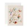 Tarjeta Postal Aliento - Floral Here Fore You - Rifle Paper