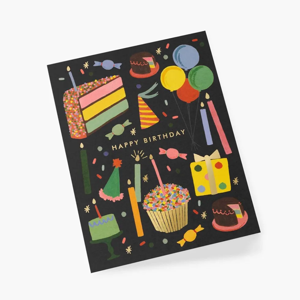 Tarjeta postal cumpleaños Birthday Treats - Rifle Paper Co