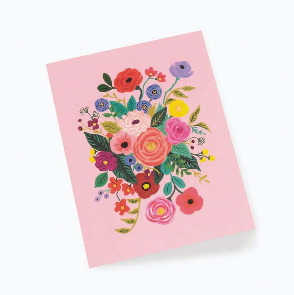 Tarjeta Postal Flores Rosas Garden Party Rose Card - Rifle Paper