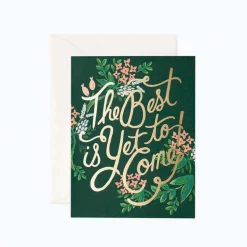 Tarjeta Postal Lo Mejor Está Por Venir - The Best is Yet to Come - Rifle Paper