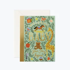 Tarjeta Postal Nacimiento Storybook Baby - Rifle Paper