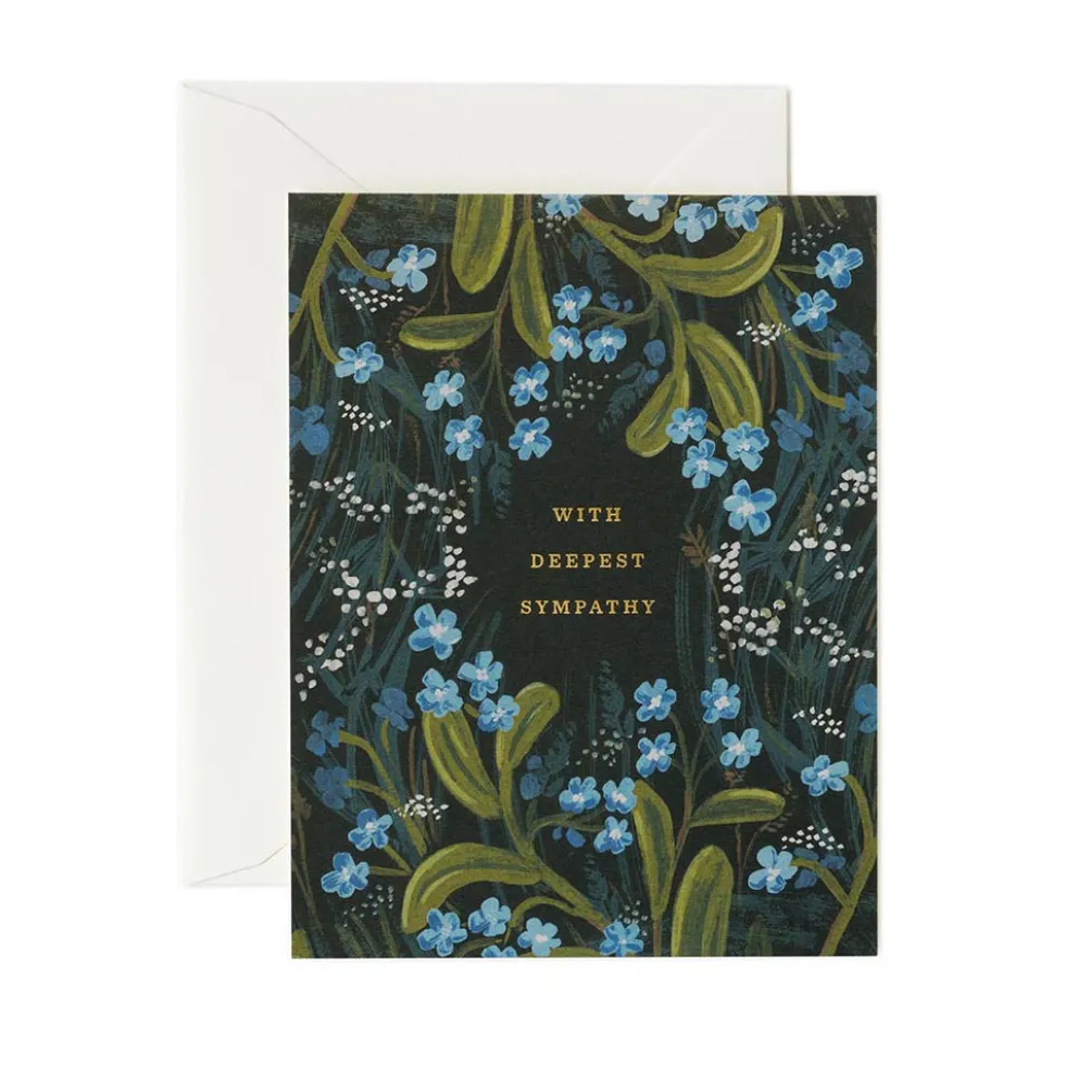 Tarjeta Postal Sympathy Bouquet - Rifle Paper Co