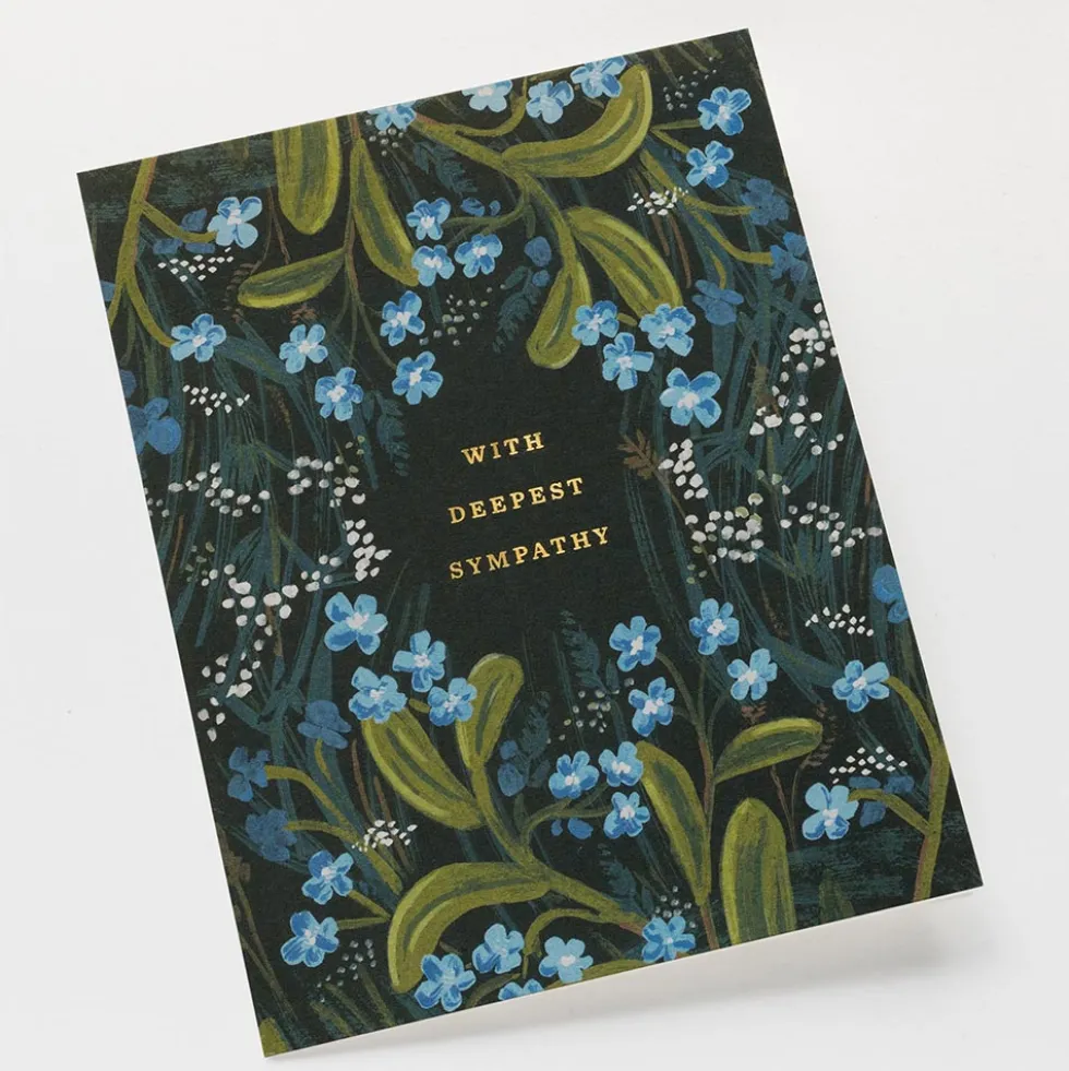 Tarjeta Postal Sympathy Bouquet - Rifle Paper Co