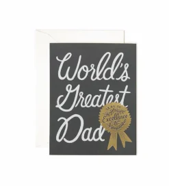 Tarjeta Postal World's Greatest Dad - Rifle Paper Co