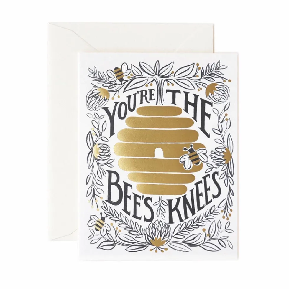 Tarjeta postal You're the Bee's Knees - Rifle Paper Co